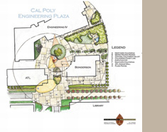 Cal Poly engineering plaza image